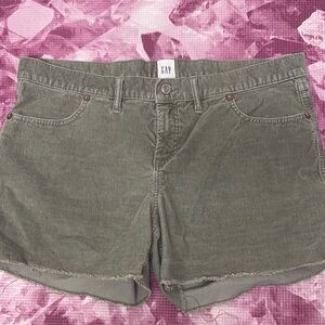 GAP Green Jean Shorts with Relaxed Fit